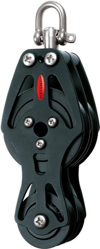 [R-RF72900T] Ronstan Serie 75 Zweigang-Großschotsystem 4:1 - 8: 1 - nur Oberblock