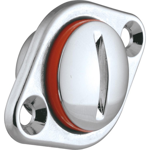 [R-RF734] Ronstan versenkter Ablass, Messing verchromt