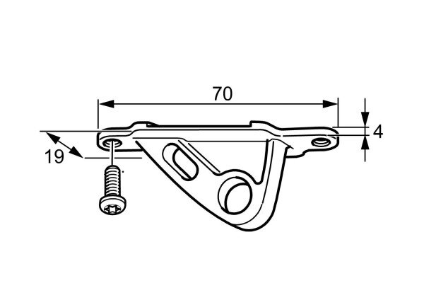 [SE-511-643-01] Selden Coulisseau de hale-bas B087/B104