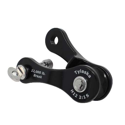 [T-TY1512-S] Tylaska H12 2:1 Split Aluminium-Fallschäkel