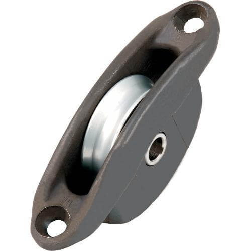 [AB-A...9H] Allen Brothers Aluminium Sheave Box - Plain Bearing (Steel)