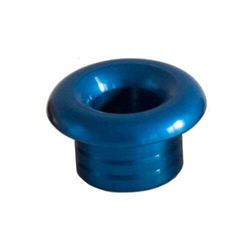 [AB-A.439A-B] Allen Brothers Blaue Aluminium-Deckbuchse 8mm tief