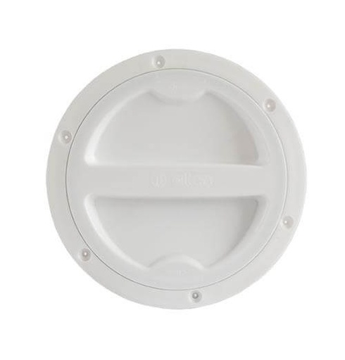 [AB-A1737W] Allen Brothers 108mm Weißer Inspektionsdeckel mit integrierter Dichtung