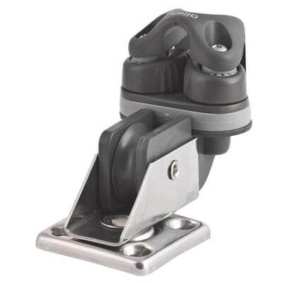 [AB-A4876] Allen Brothers Taquet coinceur sur embase orientable à billes petit modèle à travers le pont