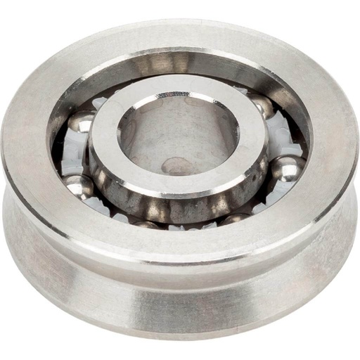 [AB-A4986-8] Allen Brothers 25mm x 8mm x 8.4mm Roldana HL de acero inoxidable con rodamiento de bolas
