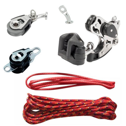 [AB-A8331] Allen Brothers Kit de Vang para Dinghy