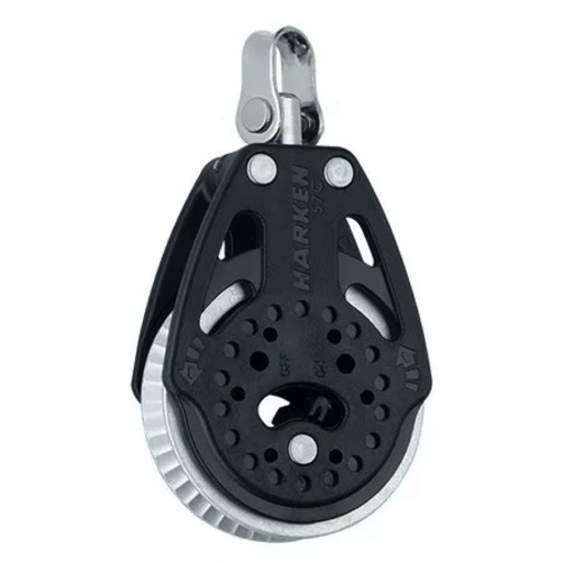 [H-2169] Harken 57mm Bozzello Carbo a cricchetto - 2 x Grip