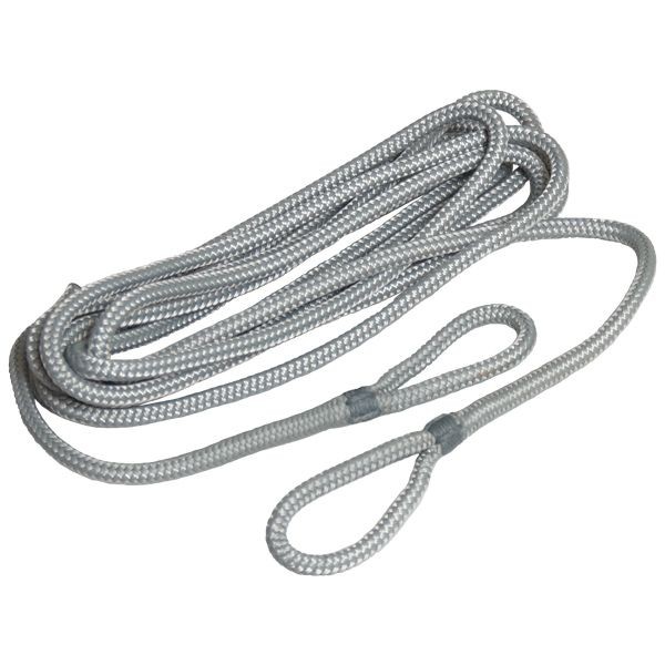 [RB-1031994] Robline cima per parabordo intrecciata (Coppia) - grigio - 2.0m/8mm