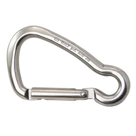 [KG-7150] KONG® moschettoni asimmetrici AISI316 50mm