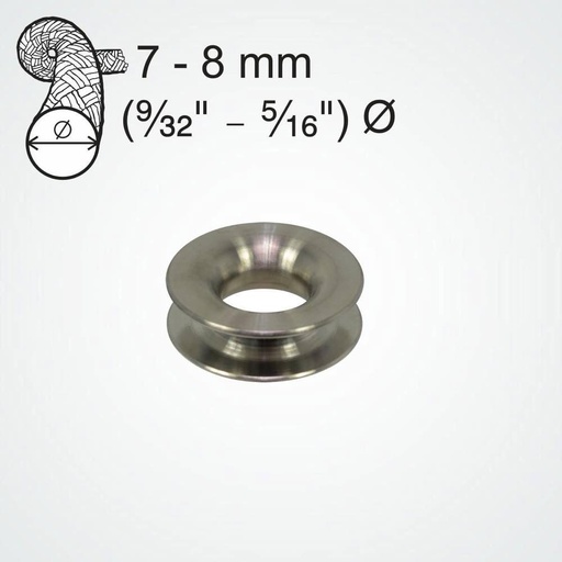 [CC-PT5115] Clamcleat TITAN Guardacabos de alta carga para cabos de 7-8mm