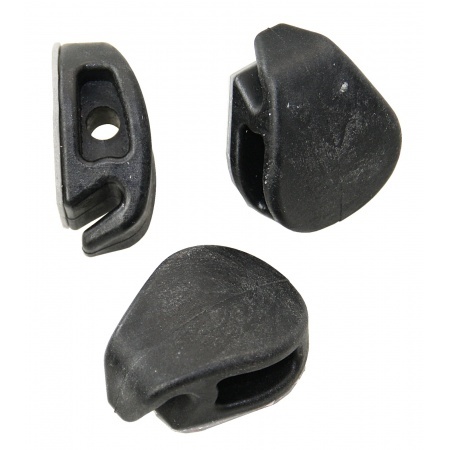 [SU-2529S-10] Seasure Gancho multiusos para cabo negro pack de 10 