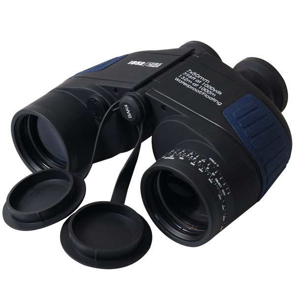 [QM-1113756] 1852 Prismáticos Modelo 1st Mate 7x50 impermeables / flotantes Prisma BaK-4 (sin pilas)