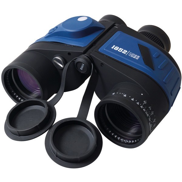 [QM-1113758] 1852 Fernglas Modell Captain 7x50 wasserdicht mit Kompass BaK-4 Prisma (ohne Batterien)