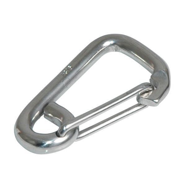 [QM-1331820] 1852 Moschettone a scatto inox 100mm