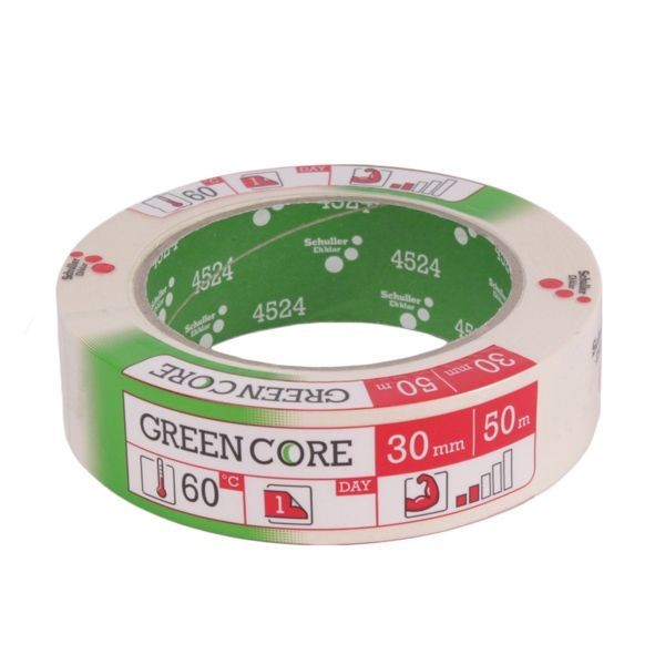 [GT-1670351] ForSail Green Core ruban de masquage crêpe 19mm, 50m