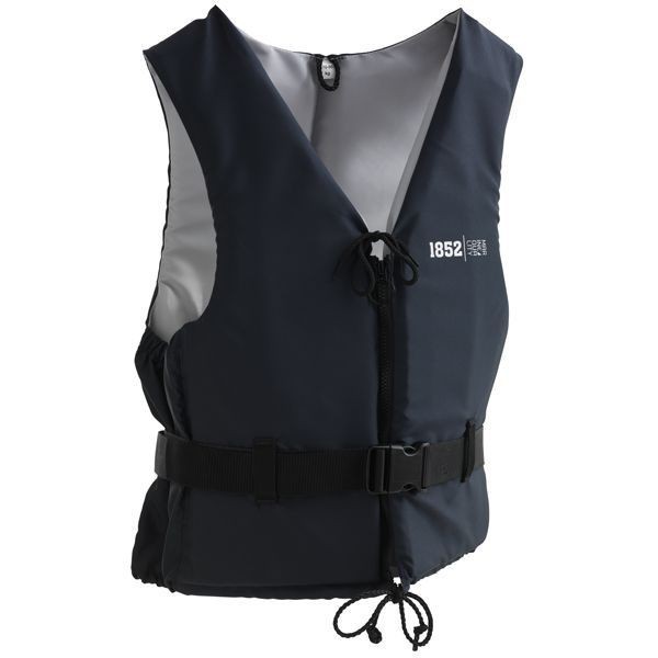 [QM-1188947] 1852 Gilet régate bleu marine/gris