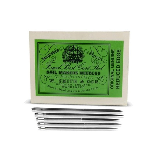 [WSS-103] William Smith & Son Sailmaker’s Needles – Pack of 5