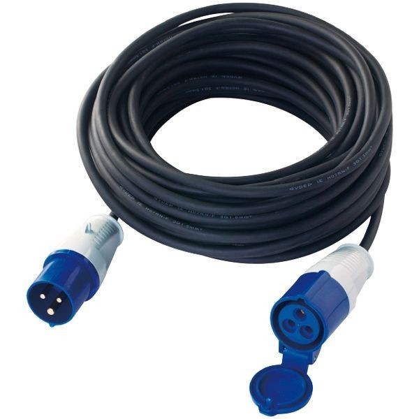 [GT-1270571] ForSail Cable de alimentación a tierra con enchufe/acoplamiento CEE 3x1,5mm² L= 10m 