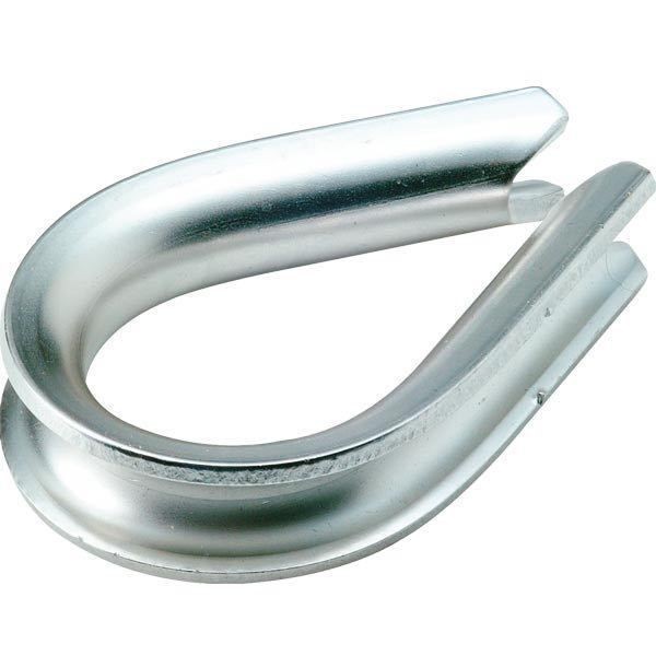 [GT-1322318] ForSail Cosse-cœur en acier inoxydable 8X45mm Intérieur 18mm 