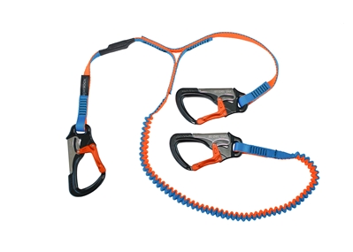 [SL-DW-STR/03/C] Spinlock Longe de sécurité performance élastiquée 3 mousquetons