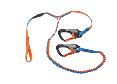 [SL-DW-STR/3L/C] Spinlock Longe de sécurité performance élastiquée 2 mousquetons & 1 boucle