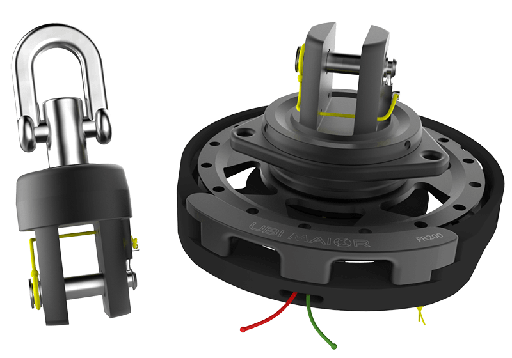 [UM-FR200RWm] UBI Maior Avvolgitore ReWind Free Tack-X Bearing, tamburo 200mm, 7,5t MWL