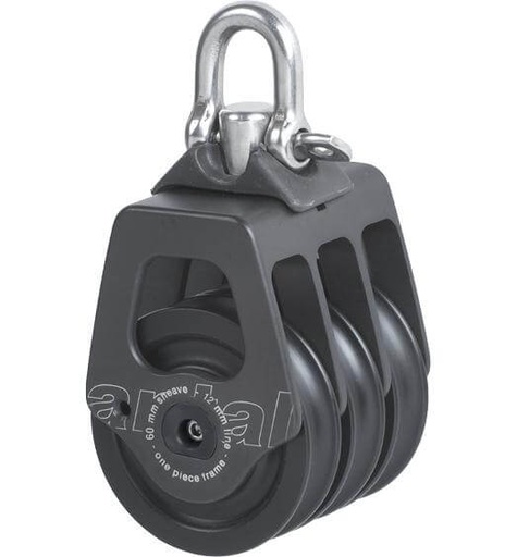 [AN-00605] Antal OPF Bozzello triplo Ø60 con grillo