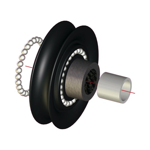 [AN-08019/F] Antal Mekton Scheibe für OPF Block 80mm