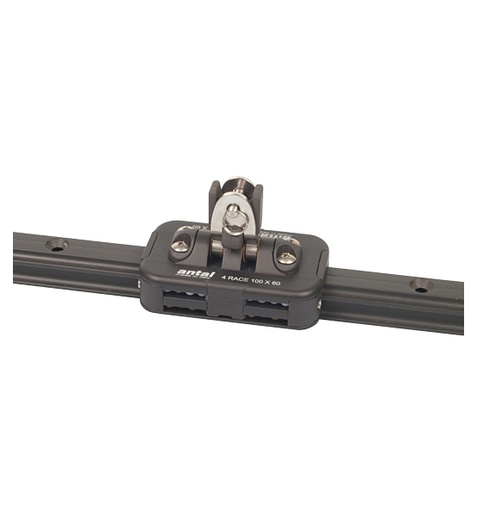 [AN-4100] Carro de traveller Antal 4Race 100 para raíl con topes de pasador 26x20