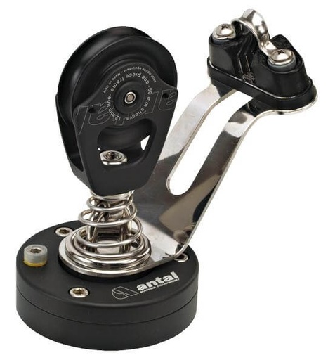 [AN-522.140] Poulie pivotante Antal - 60mm, taquet coinceur