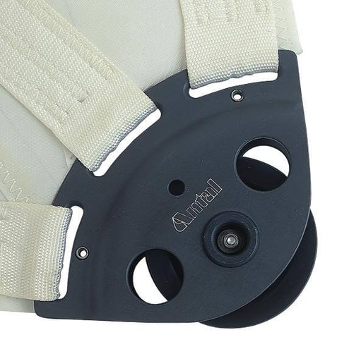 [AN-991.124/AL] Antal Poulie de point d’écoute Ø120 Alu