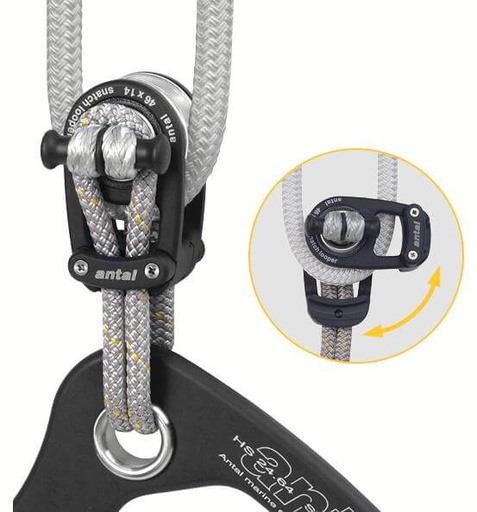 [AN-LS046] Antal Snatch Looper Ø46 mit Dyneema Snap Loop