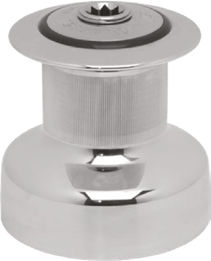 [AN-W44/CHC] Antal 44 2 velocità Plain-Top Verricello Classic in bronzo cromato