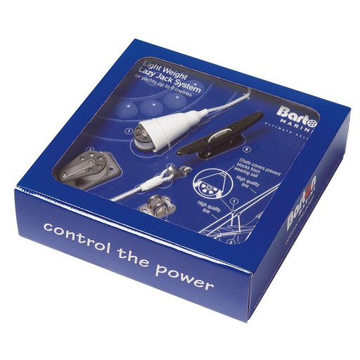 [BM-41140] Kit lazy jack leggero Barton per yacht fino a 9m (30ft)