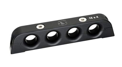 [KT-FO16-04] Kerl CNC Pasacabos cuádruple 16mm - Abierto