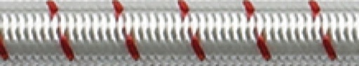 [RB-7155162] Robline SHOCK-CORD - 10mm Blanco/Rojo (Bobina de 100m)