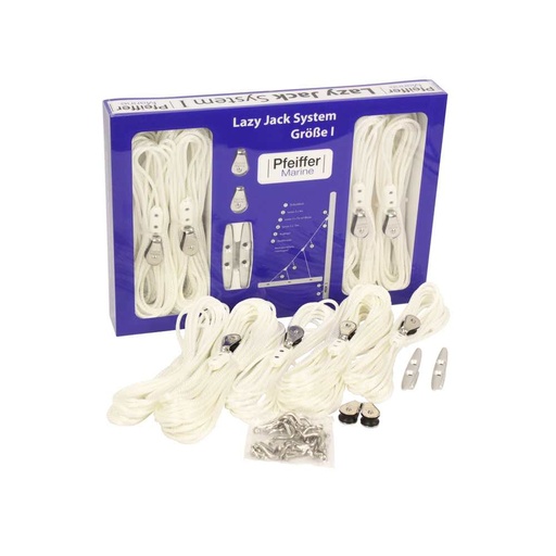 [PM-7688001] Pfeiffer Marine Lazy Jack System S1 - Fino a 30ft