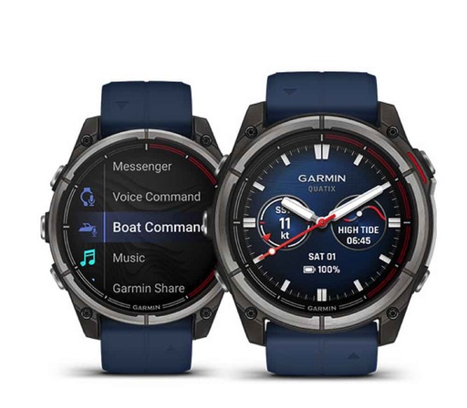 Garmin quatix® 8 - Montre connectée GPS voile, AMOLED
