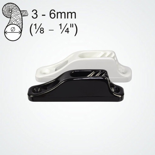Clamcleat CL203 Junior Nylon-Klemme für 3-6mm Leinen