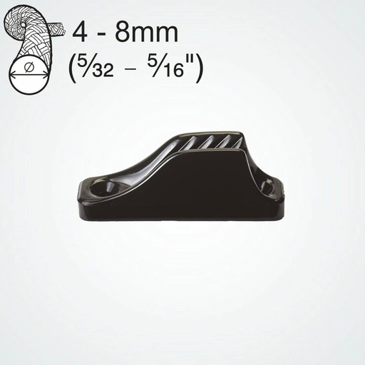 [CC-CL209] Clamcleat CL209 Midi Taquet coinceur en nylon pour cordages de 4 à 8mm
