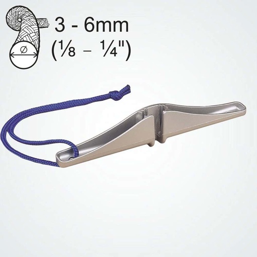 [CC-CL262] Clamcleat CL262 Power Grip 2 Strozzatore in alluminio per cime da 3-6mm