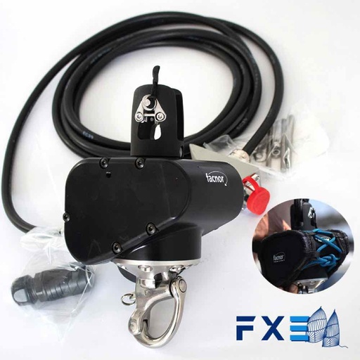 [F-FXe-43801045110] Facnor FXe 2500 Kit de motorisation (émerillon supérieur NON inclus)