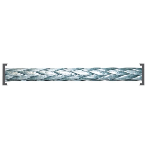 [GM-9UL0700-IR/18] Gottifredi Maffioli DSK99 Ultra - cabo 7mm x 18m (Gris Hierro)