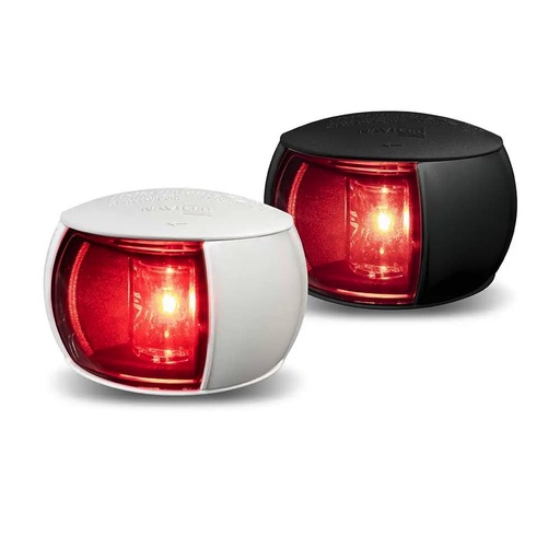 HELLA NaviLED Compact 2NM Port Navigation Light - Coloured Lens, 0.12m cable