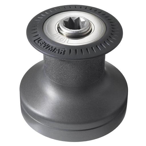 [LM-49016030] Lewmar 16 2 velocidades Plain-Top Aleación negra Ocean Winch