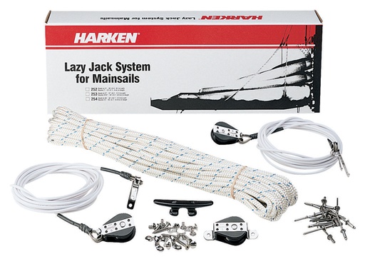 [H-253] Harken Kit de Lazy Jack Mediano (Embarcaciones de 27 - 37 pies)