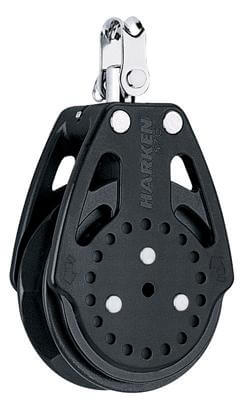 [H-2625] Harken 57mm Ratchamatic Carbo Block - Wirbel, einfach