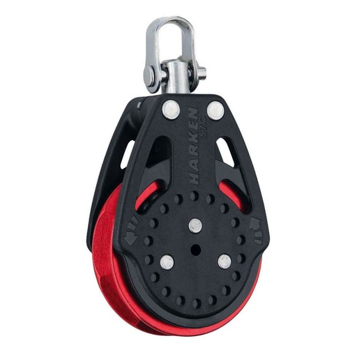 [H-2625.RED] Harken 57mm Carbo Ratchamatic Block - ROJO