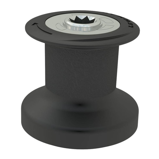 [LM-49508075] Lewmar 8 1 velocidad Plain-Top Aleación negra EVOⓇ Sport Winch