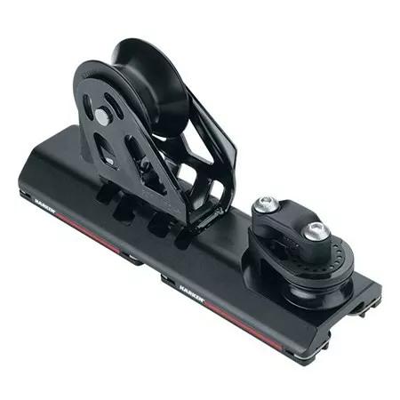 [H-G2737B.HL] Harken Carrello CB regolabile 27mm ad alto carico — Puleggia, capo morto, 3:1